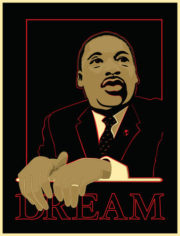 Martin Luther King Jr. Notecard
