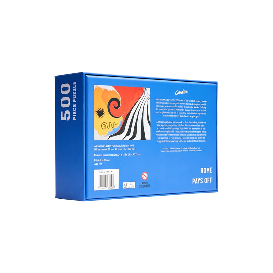 Calder “PINWHEEL AND FLOW” 500 Piece Puzzle