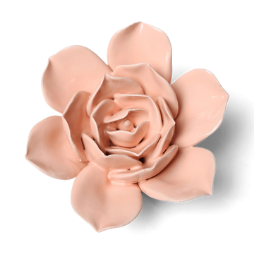 Ceramic Flower Wall Art Collection 6 Flower Pink