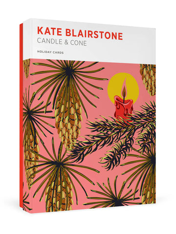 Kate Blairstone: Candle & Cone Holiday Cards