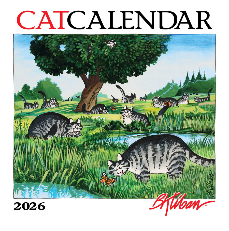 B. Kliban: CatCalendar 2026 Wall Calenda