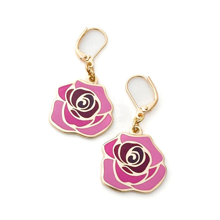 Posy Earrings Soft Pink