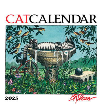 B. Kliban: CatCalendar 2025 Mini Wall Calendar