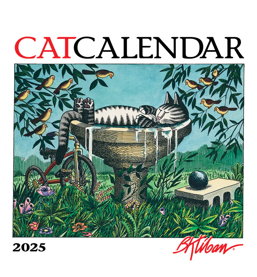 B. Kliban: CatCalendar 2025 Mini Wall Calendar