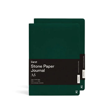 Karst A5 Softcover Daily Journal Twin Pack - Forest