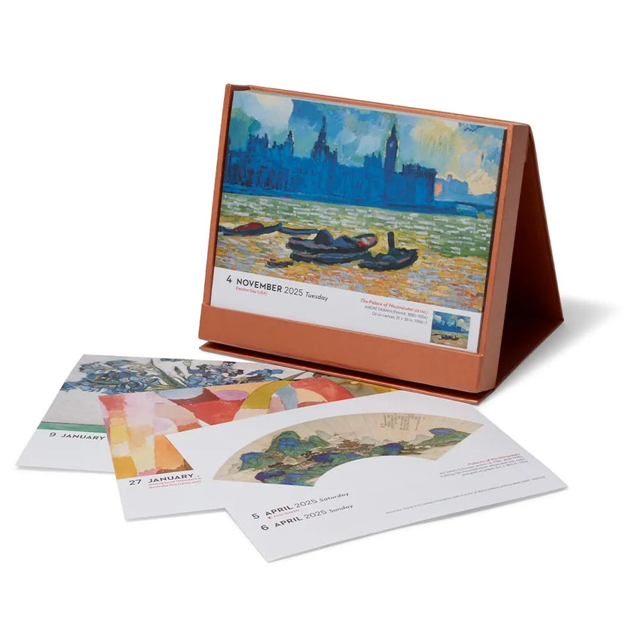 Art: 365 Days Of Masterpieces Desk Calendar 2025