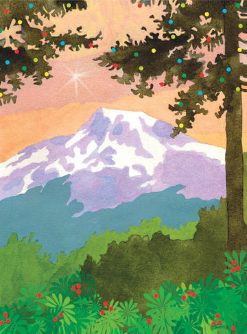 Mountain Greetings Holiday Cards