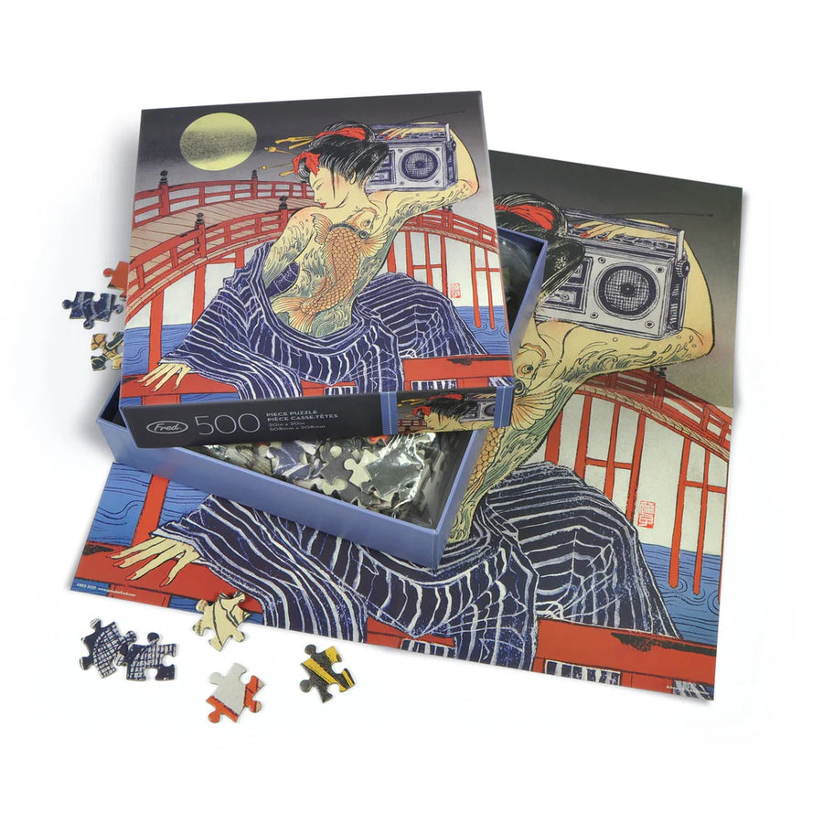 Shimizu Taiko-Bashi 500 Piece Puzzle