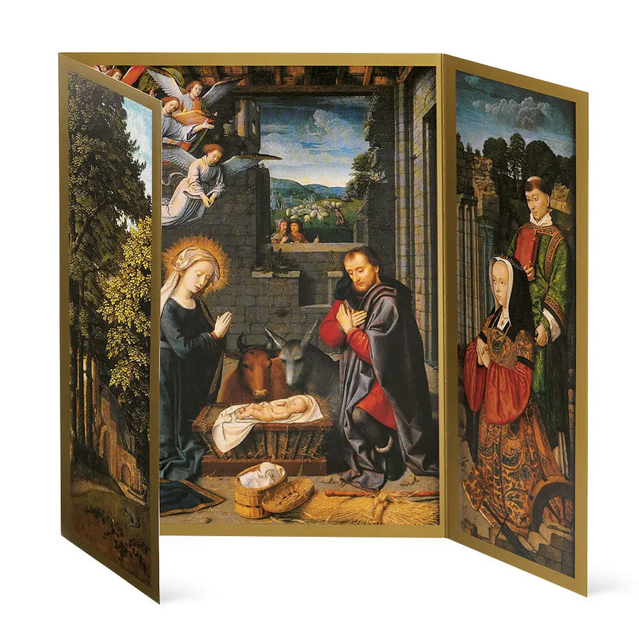 Gerard David: The Nativity Triptych Holiday Cards