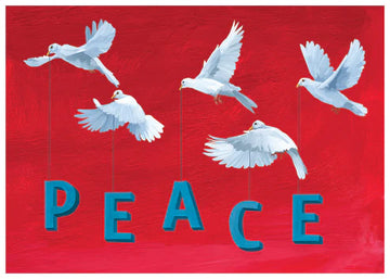 Peace Doves Holiday Cards