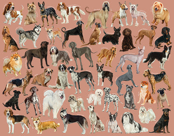 Iconic Dogs 1000 Piece Puzzle