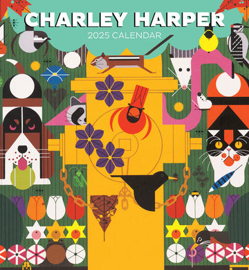 Charley Harper 2025 Wall Calendar