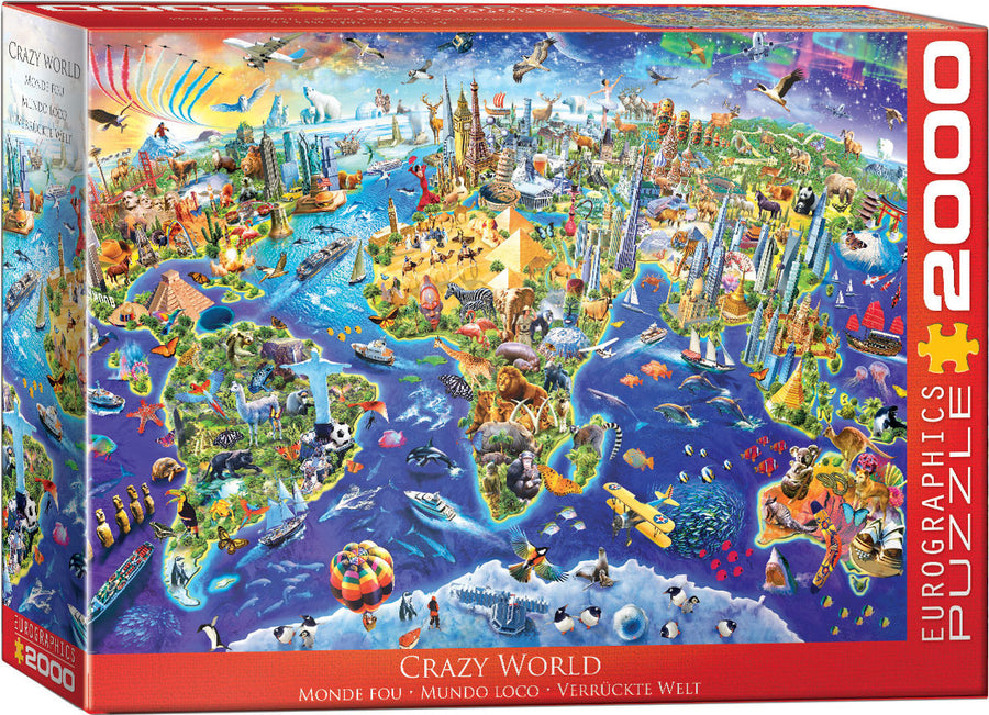 Crazy World 2000 Piece Puzzle