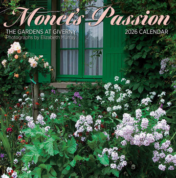 Monet’s Passion: The Gardens at Giverny 2026 Wall Calendar