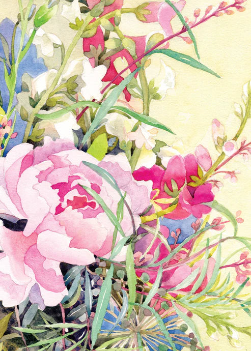 Shelly's Bouquet Notecard