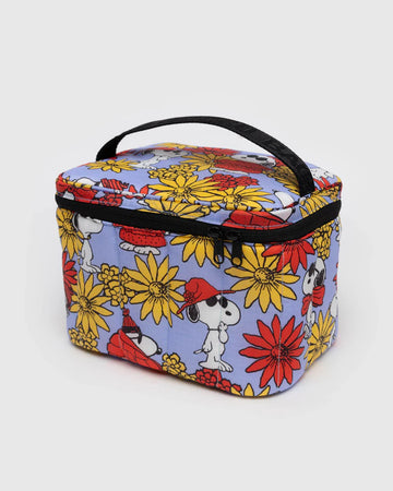 BAGGU Puffy Lunch Bag Floral Snoopy