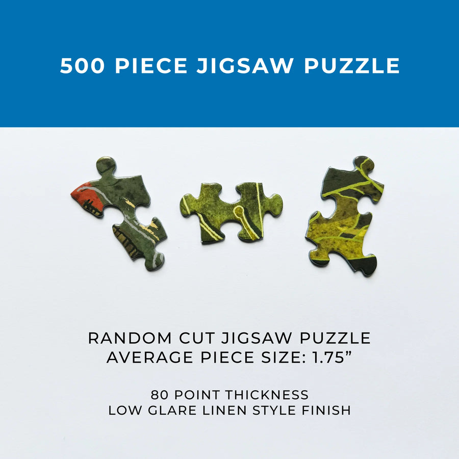 Pets in the City - 500 Piece Jigsaw Puzzle