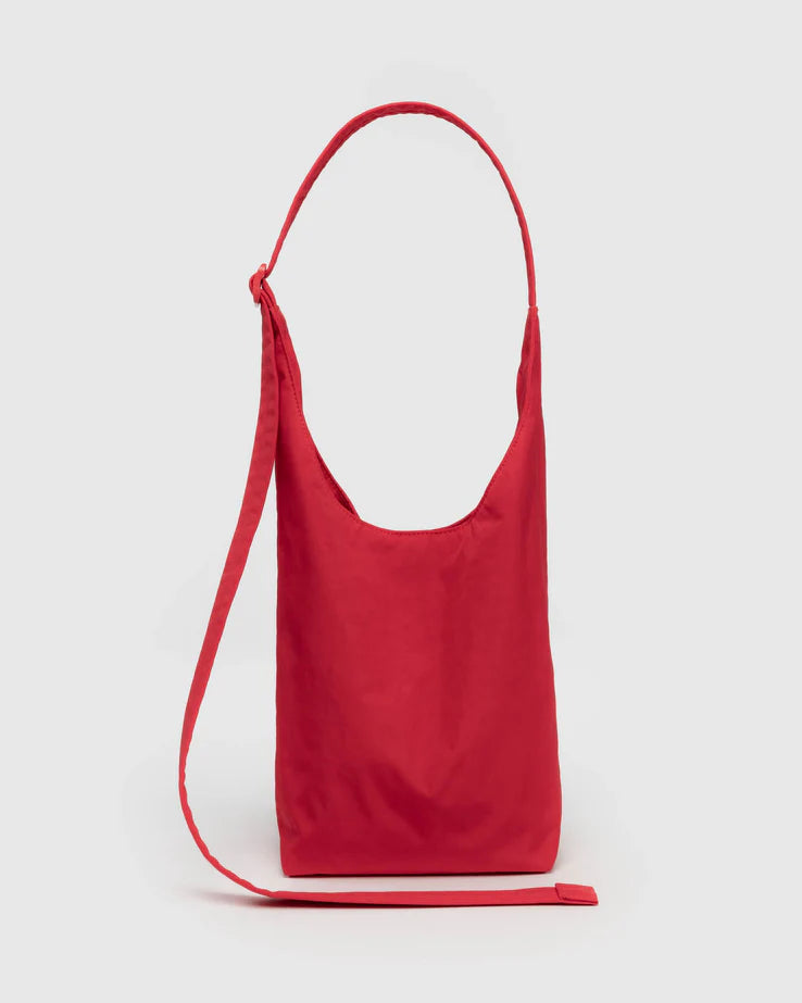 BAGGU Small Nylon Sling Candy Apple