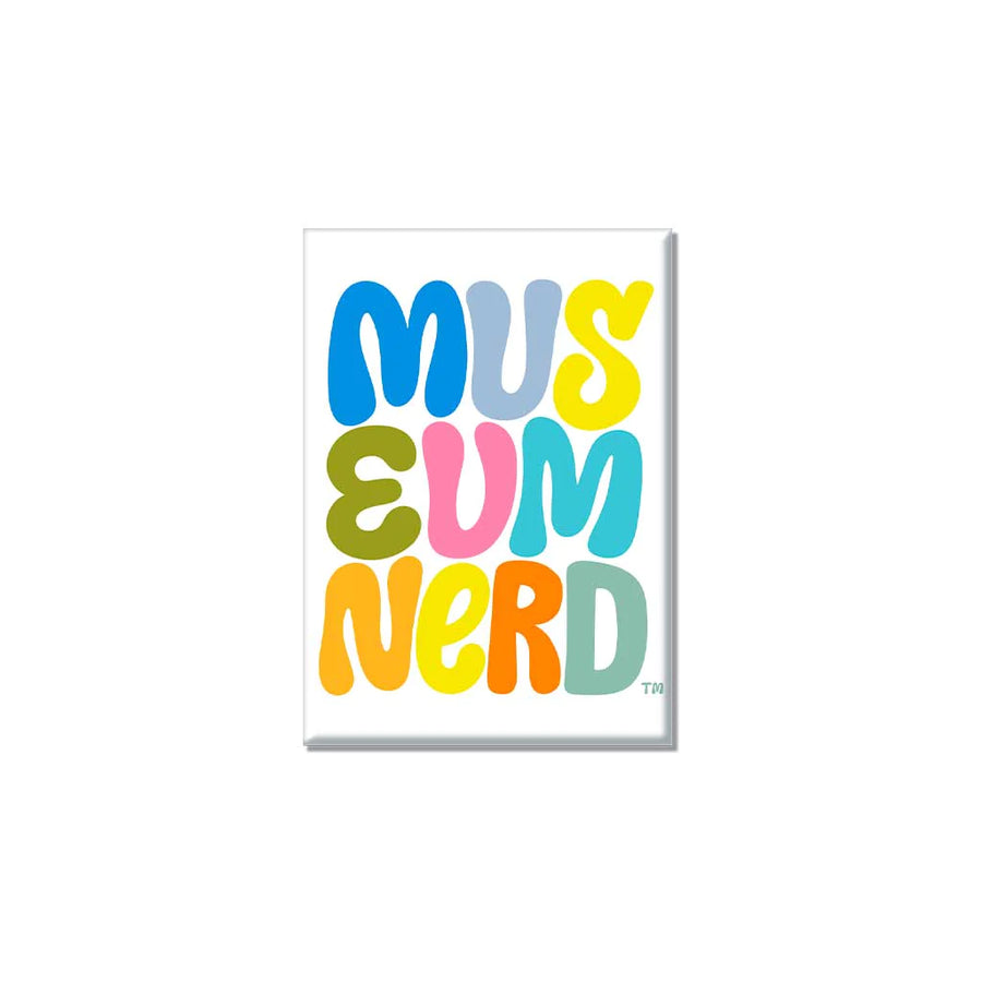 Museum Nerd Color Alicia Schultz Magnet