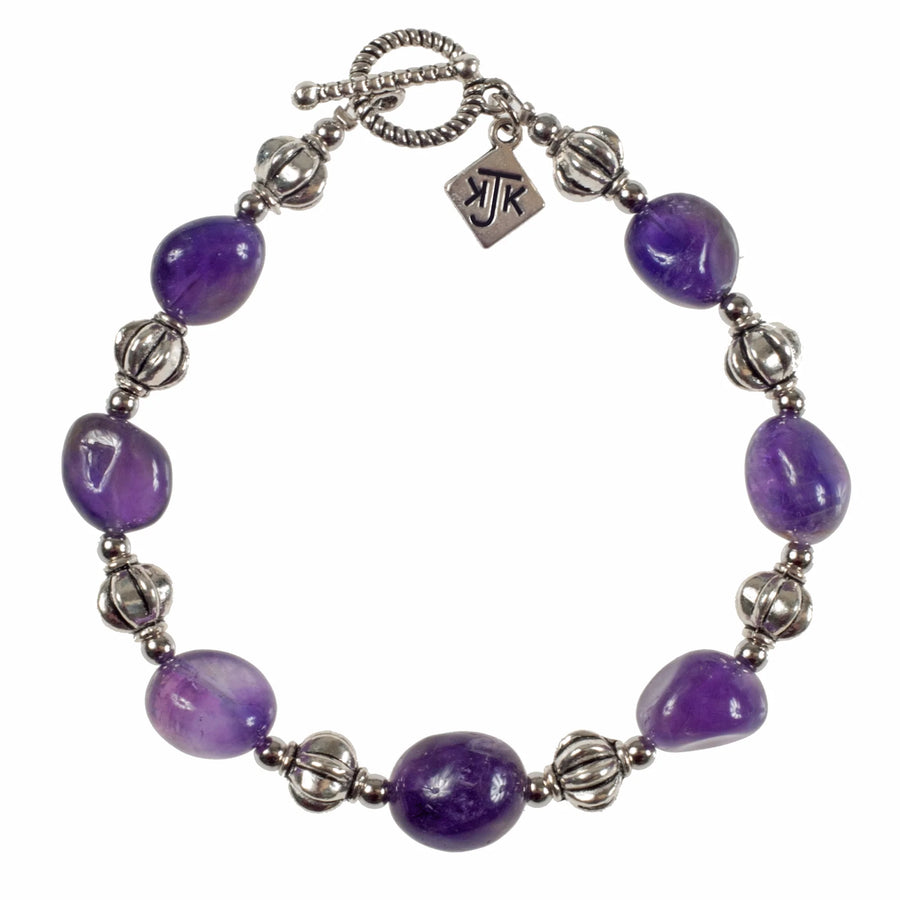 Amethyst Nugget Bracelet