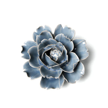 Ceramic Flower Wall Art Collection 13 Blue Rose