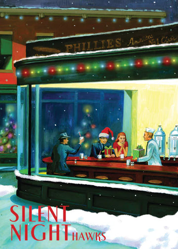 Nighthawks Christmas Boxed Holiday Cards