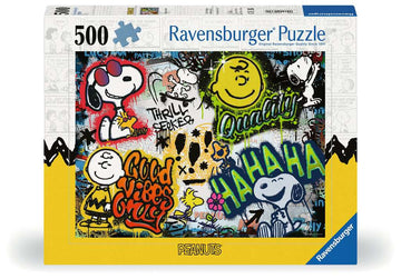 Peanuts Graffiti 500 Piece Puzzle