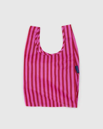 Baby BAGGU  Pink & Red Painted Stripe