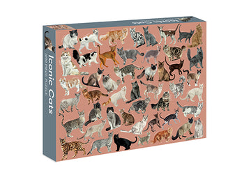 Iconic Cats 1000 Piece Puzzle
