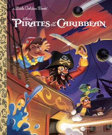 Disney Pirates of the Caribbean Little Golden Book