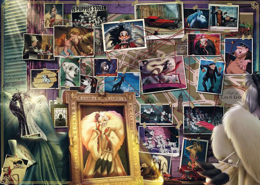 Disney Villainous: Cruella de Vil 1000 Pieces