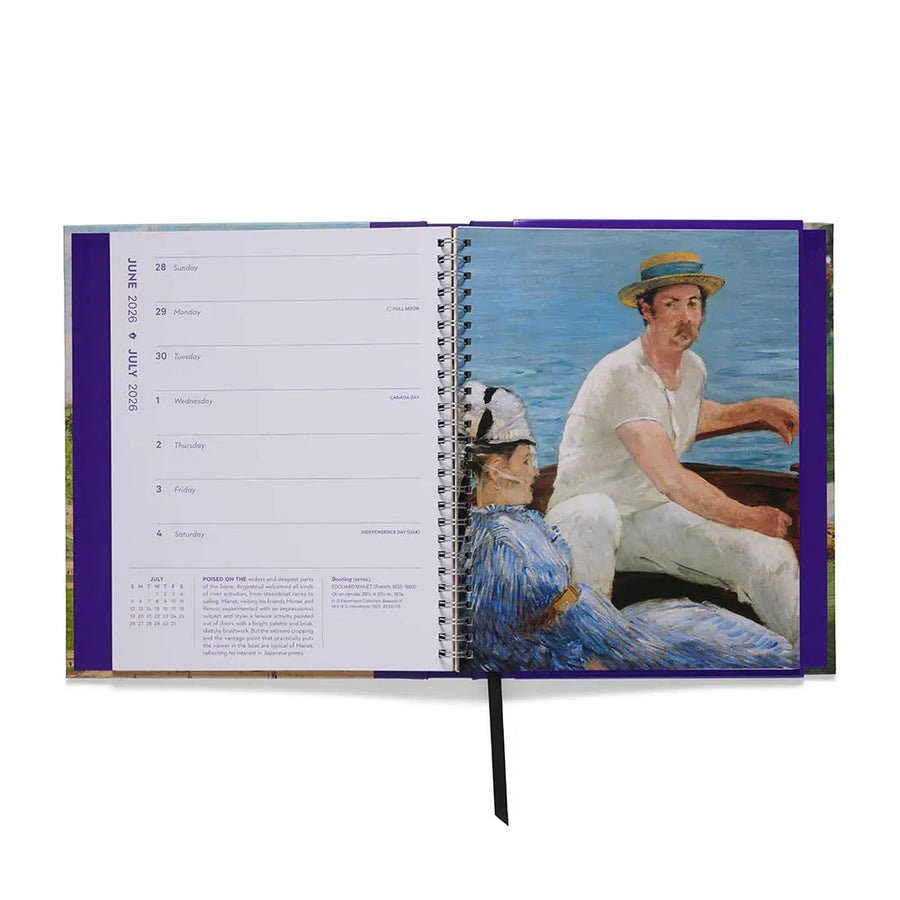 Impressionism and Paris Deluxe Engagement Calendar 2026