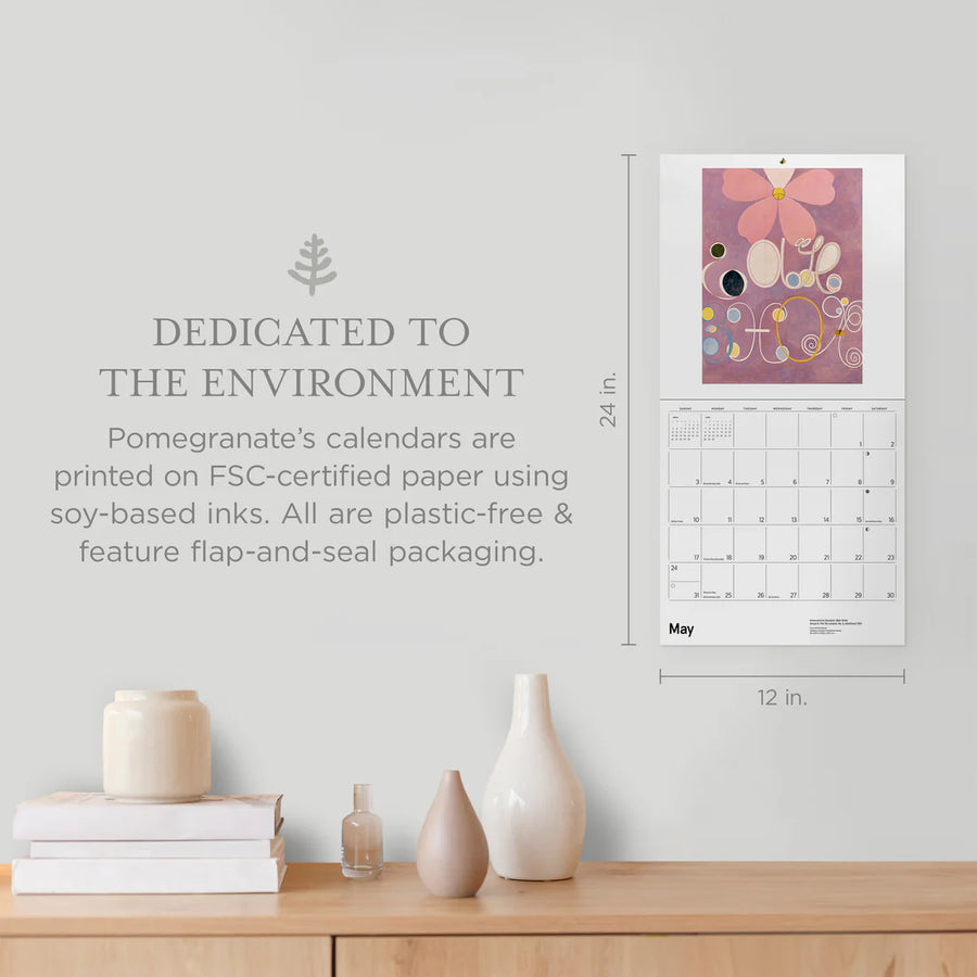 Hilma af Klint: Original Abstraction 2026 Wall Calendar