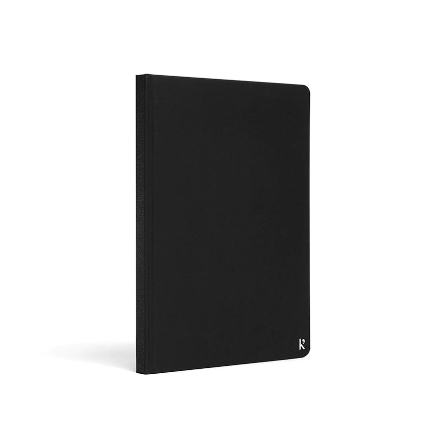 A5 Hardcover Notebook Lined - Black