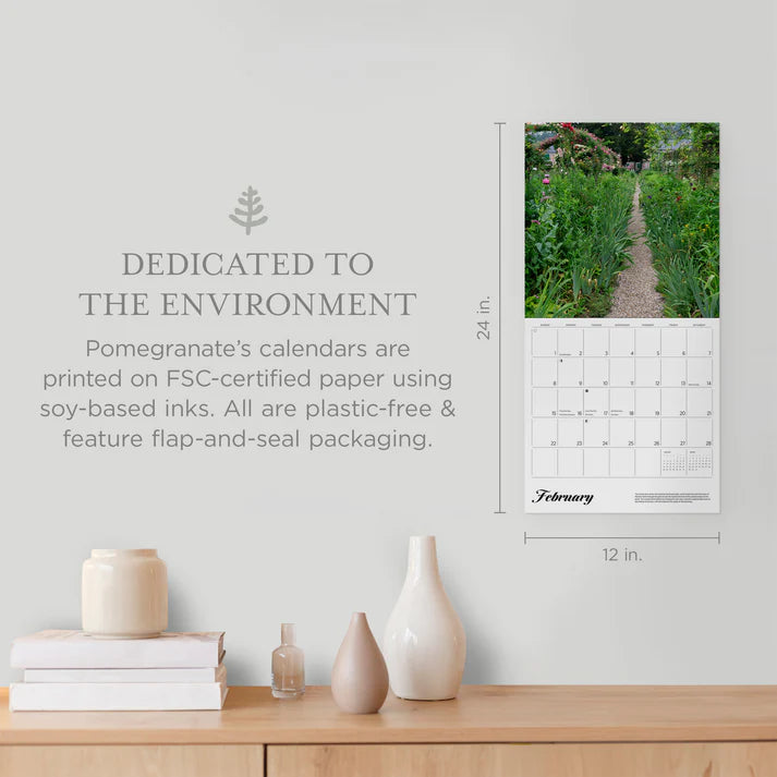 Monet’s Passion: The Gardens at Giverny 2026 Wall Calendar