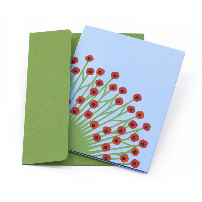 Peter Dahmen - Blooming Poppies Pop Up Card