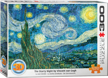 Starry Night D Lenticular 300 Piece Puzzle