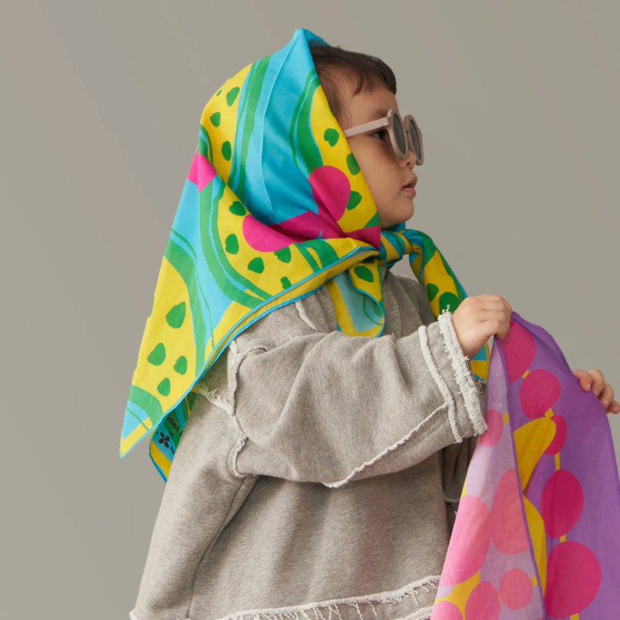 Art Play Silk Sensory Scarf: Dots and Friends