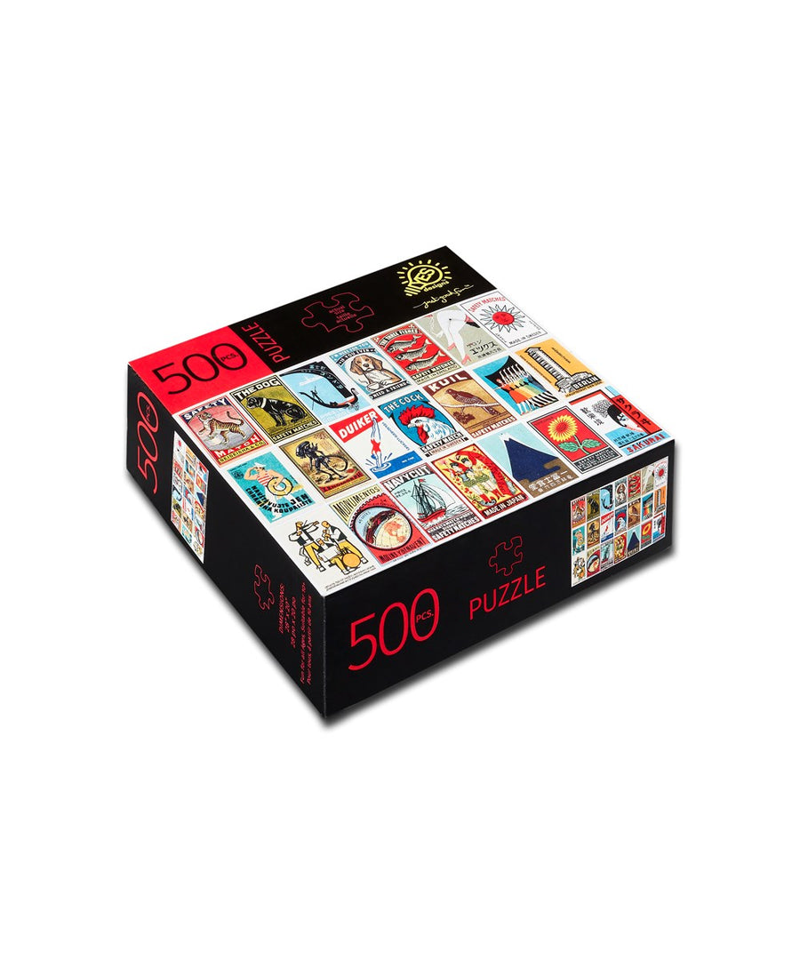 Matchbox Covers Puzzle, 500 Pieces