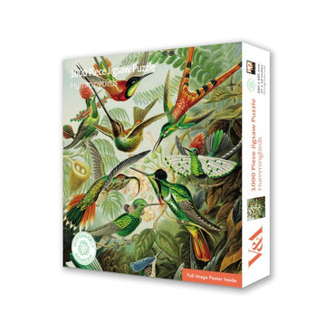 Sustainable Jigsaw Puzzle V&A: Hummingbirds