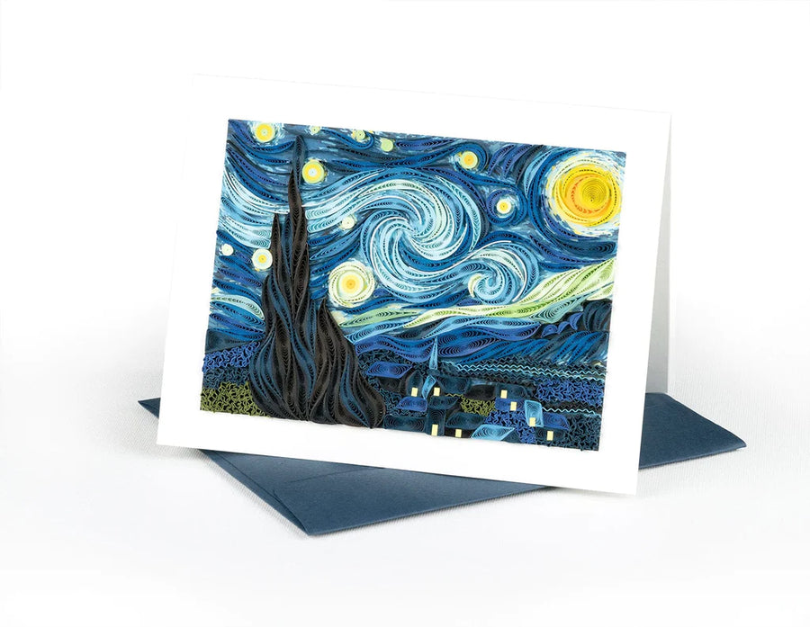 Quilled Artist Series - Starry Night, Van Gogh