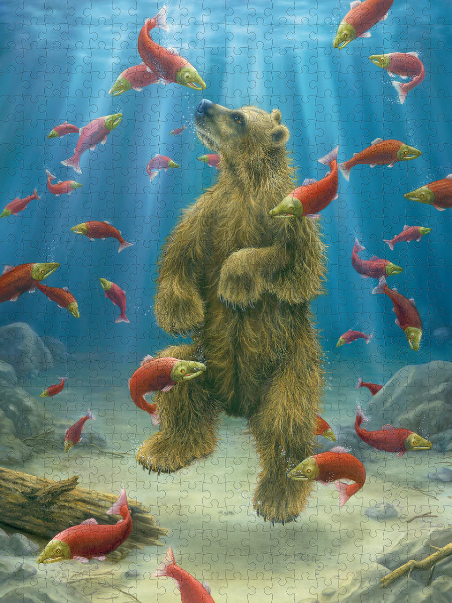 Robert Bissell: The Swimmer 500-piece Jigsaw Puzzle