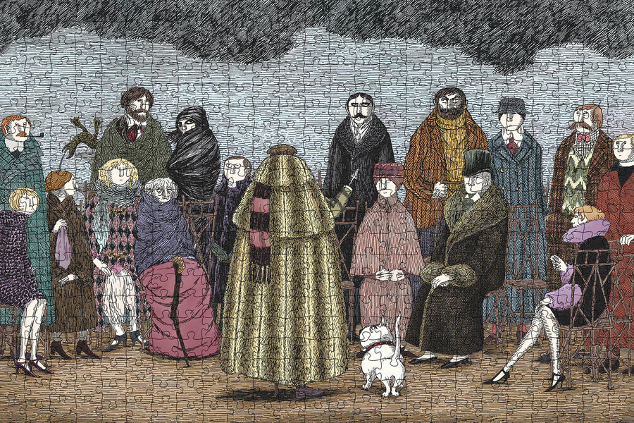 Edward Gorey: The Awdrey-Gore Legacy 500-Piece Jigsaw Puzzle