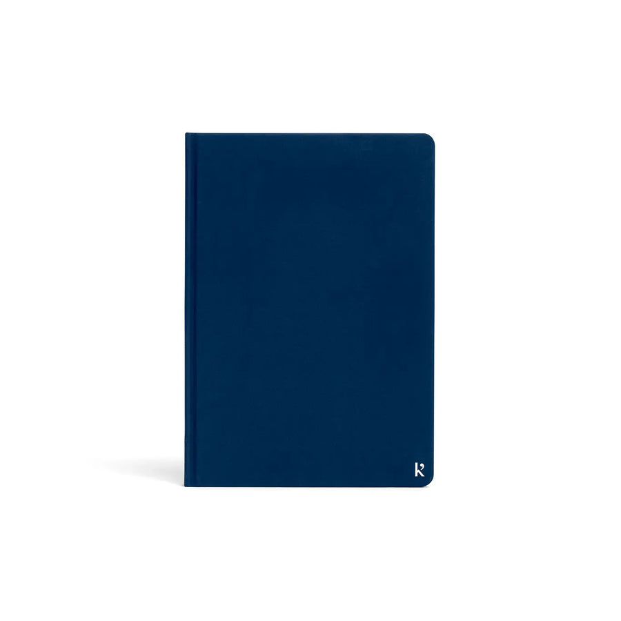 A5 Hardcover Notebook Dotted - Navy