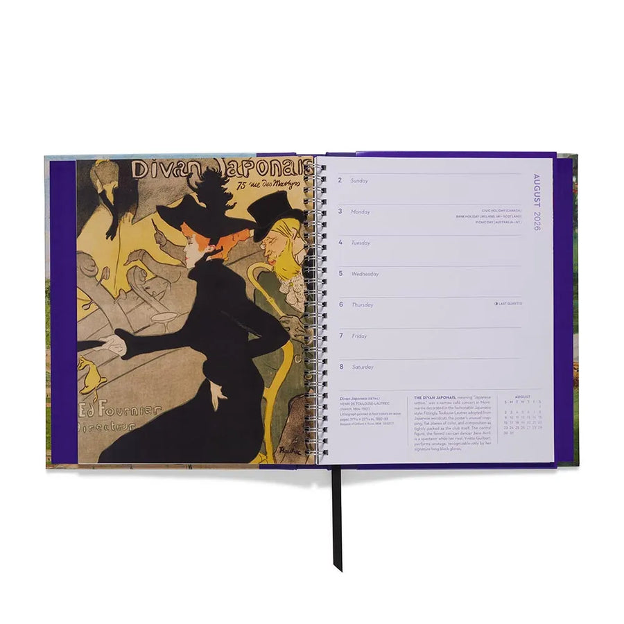 Impressionism and Paris Deluxe Engagement Calendar 2026