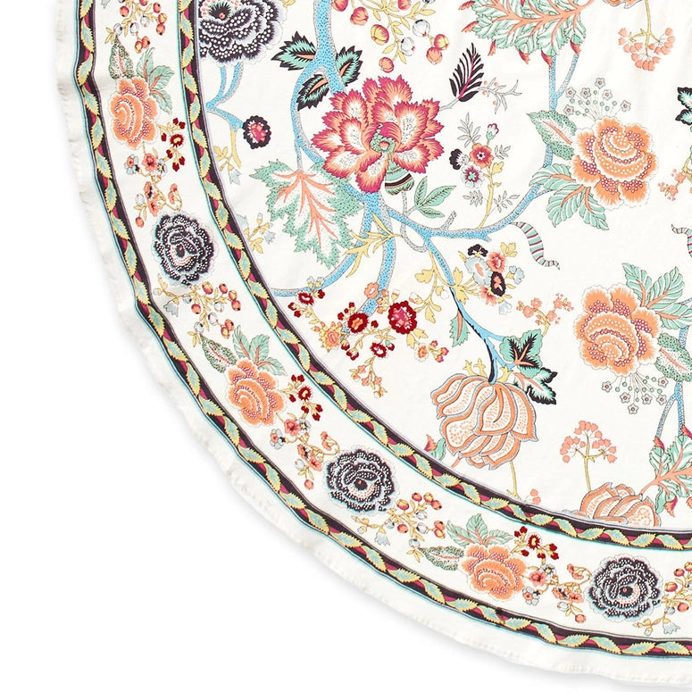 Modern Jaipur Round Tablecloth
