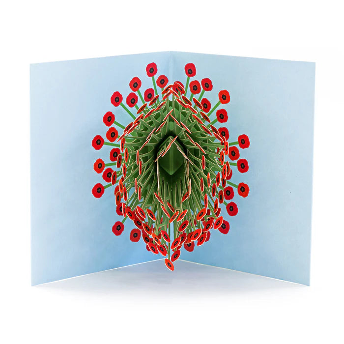 Peter Dahmen - Blooming Poppies Pop Up Card