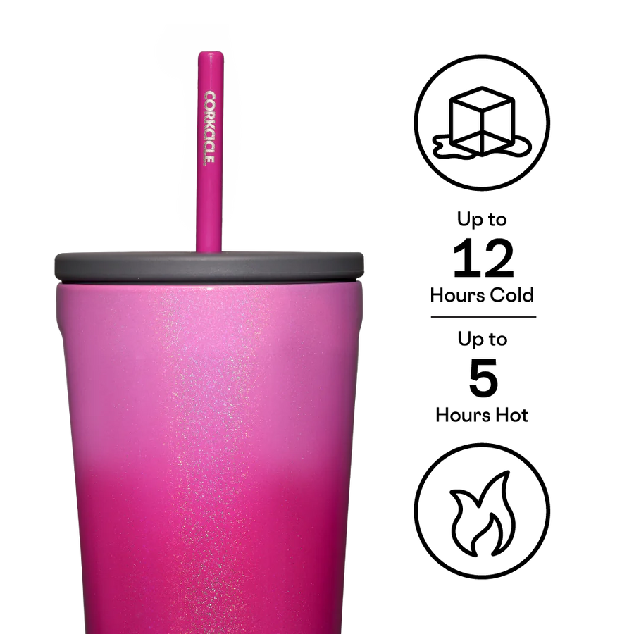 COLD CUP 24oz Insulated Tumbler : OMBRE UNICORN KISS
