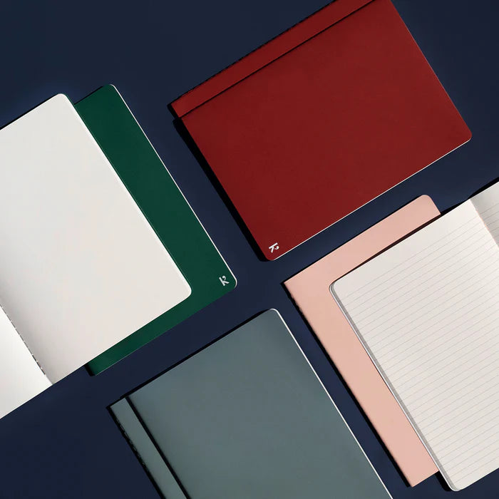 Karst A5 Softcover Daily Journal Twin Pack - Forest