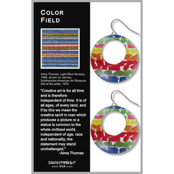 Color Field Earrings